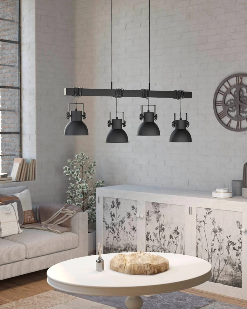Country Dining Pendant Lamp Shirebrook Eglo 9002759437268