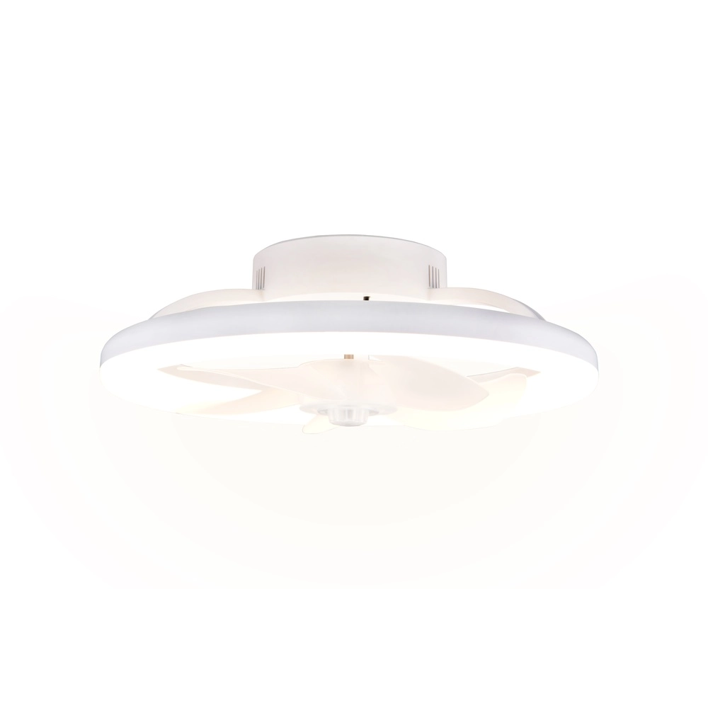 Design ceiling fan Pajala white Ø 40cm Trio 4017807688207