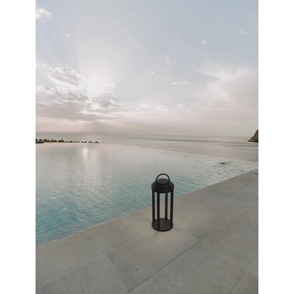 Sleek table lamp Mocha anthracite 35cm Lyora 5212017432858