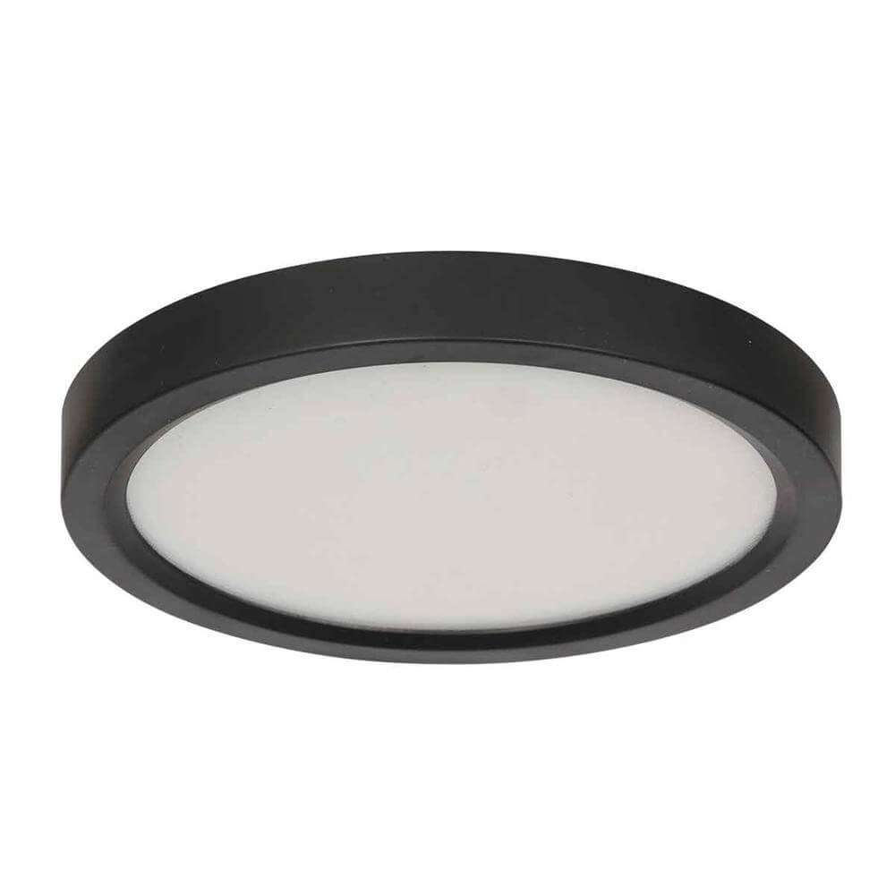 Black ceiling lamp Walcie Ø 30cm Steinhauer 8712746176599