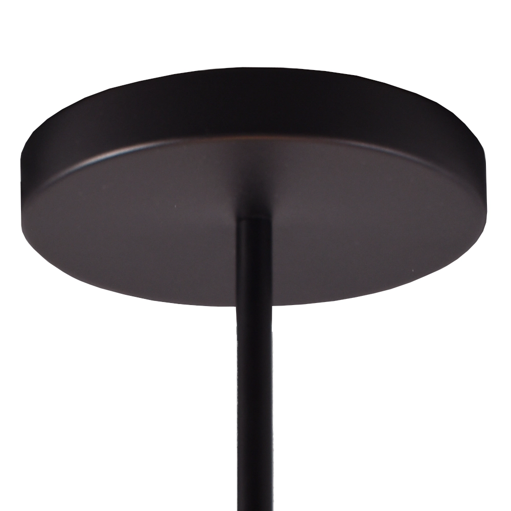Ceiling lamp Scala Ø 45cm black with nickel Masterlight 8718121337746