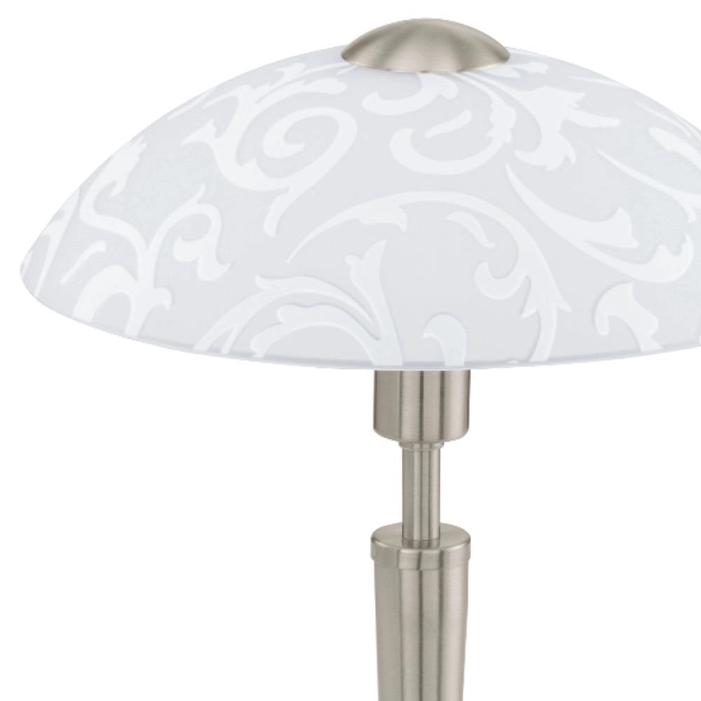 Table lamp Solo Stainless Steel Eglo 9002759912383