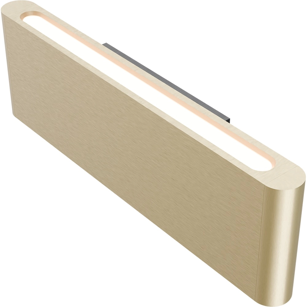 Modern wall spotlight Atina 34cm gold Masterlight 8718121384993
