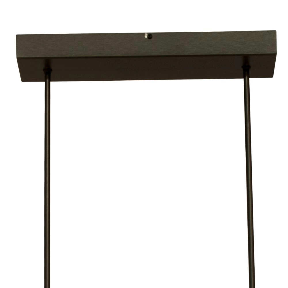 Black hanging lamp Real 3 with gold 100cm Masterlight 8718121220468