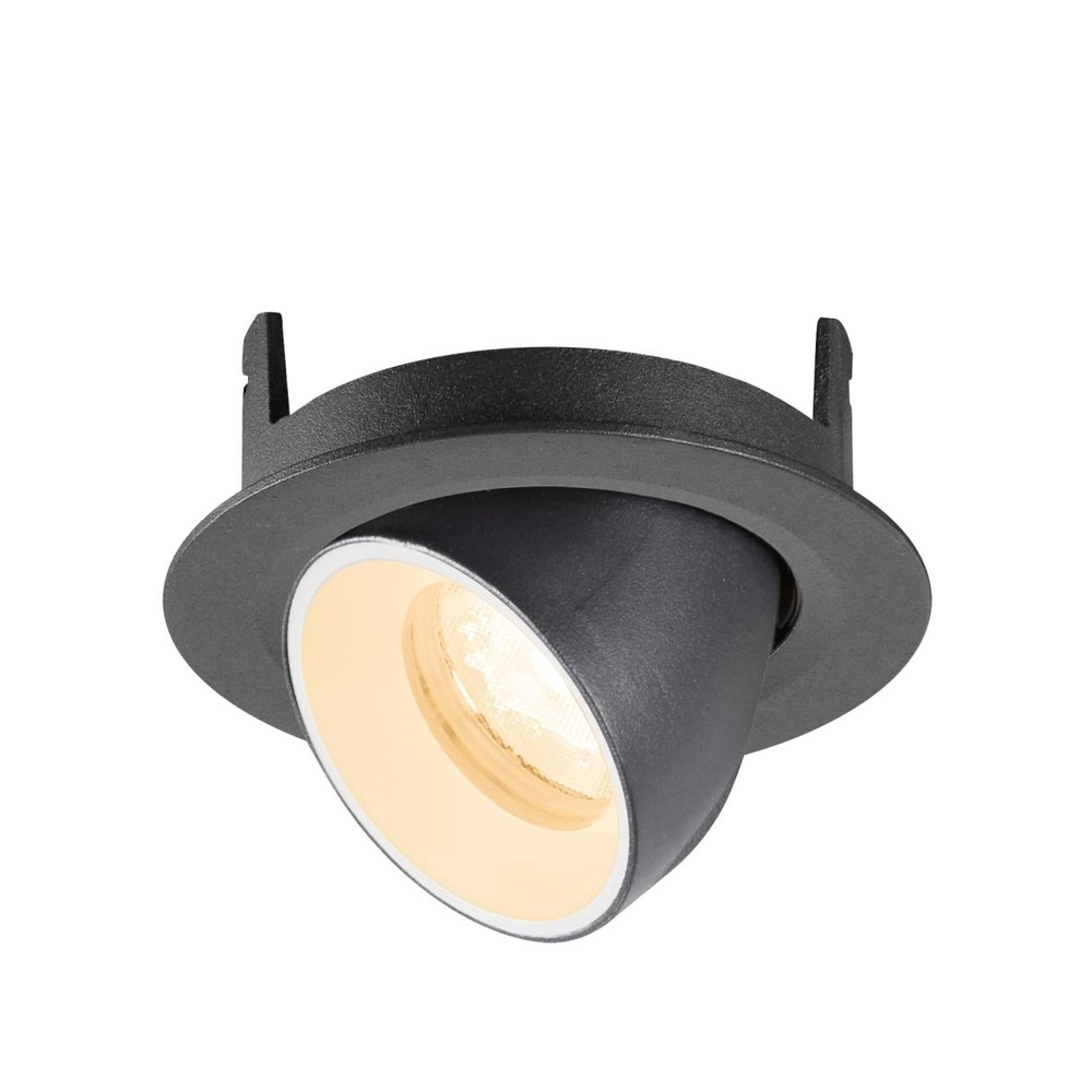 Recessed spotlight Numinos Gimble XS black/white 2700K - 40deg SLV 4024163307246