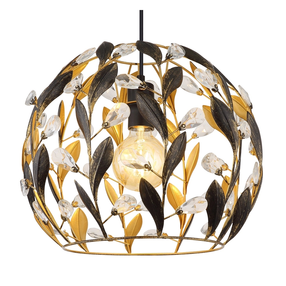 Country Pendant Lamp Mika Black Globo 9007371519941