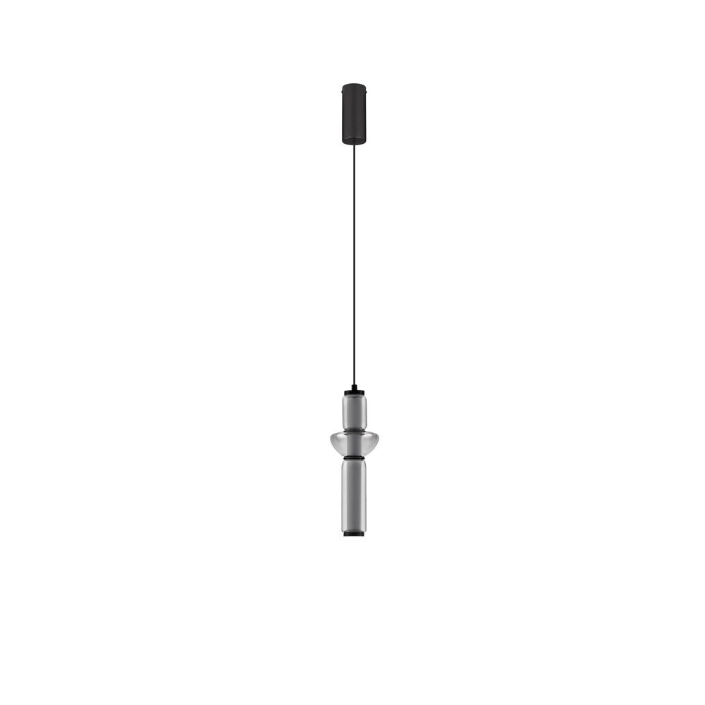 Design pendant lamp Ulon 1-light smoke glass Lyora 5212017474162