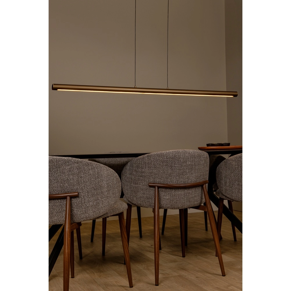Sleek pendant lamp Griffith bronze 140cm Premium by Lucide 5411212241931