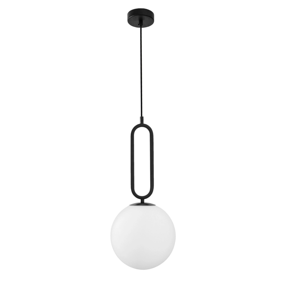 Pendant lamp Grus black Ø 25cm Lyora 5212017423085