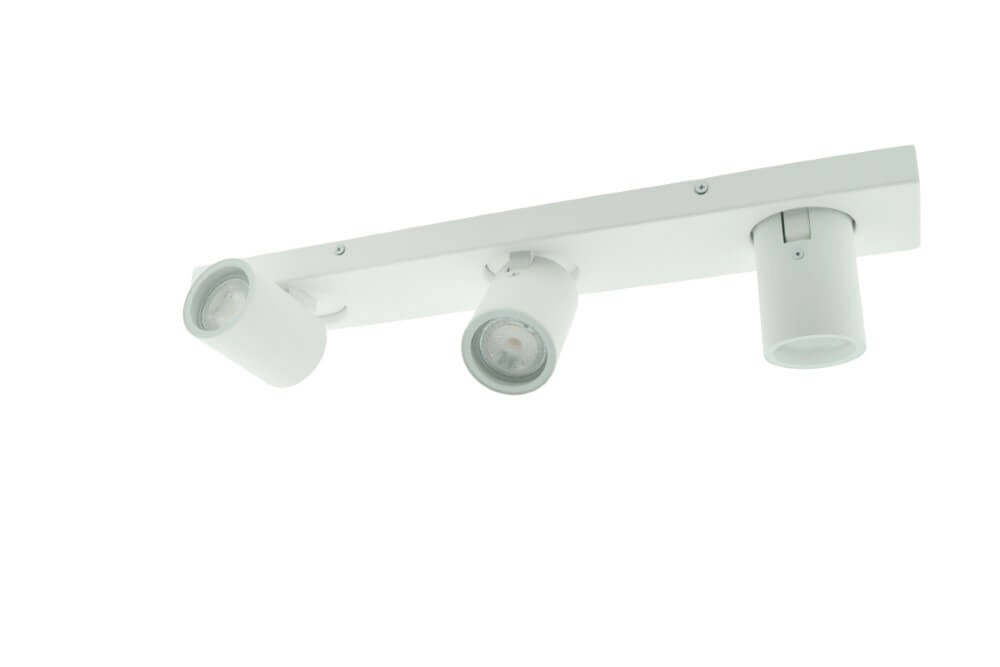 White bathroom spotlight Seller - IP44 3x GU10 Lyora 5053423187754