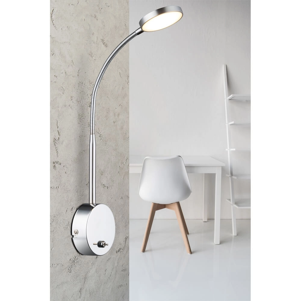 Wall lamp Pegasi chrome with cord Globo 9007371324088