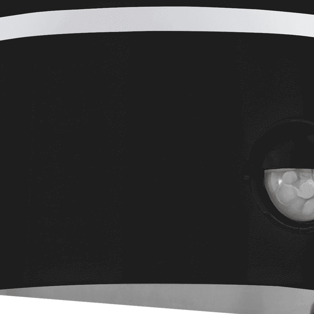 Black outdoor lamp City with motion sensor Eglo 9002759995676