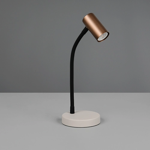 Table lamp Taryn Design mocha brown Trio 4017807685732