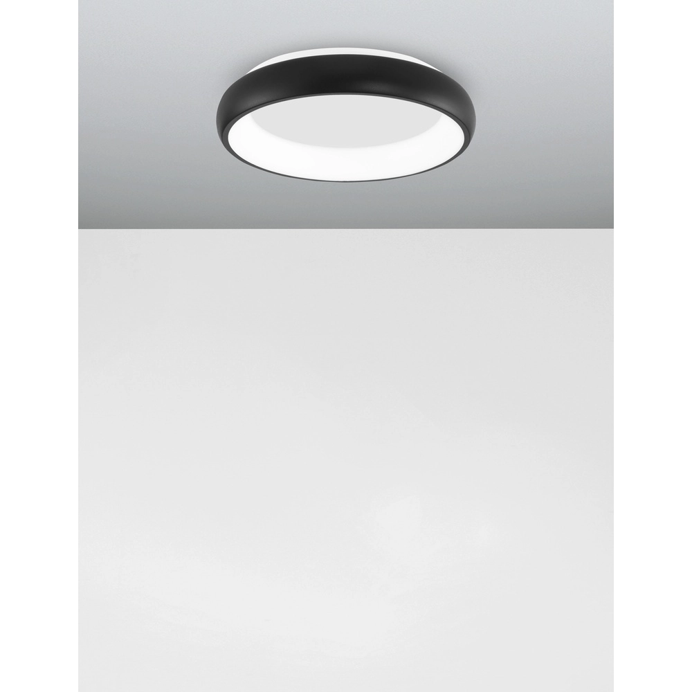 Ceiling lamp Albi black Ø 41cm Lyora 5212017419514