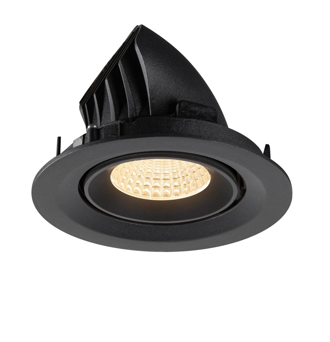 Recessed spotlight Numinos Gimble M black 2700K - 55deg SLV 4024163312073
