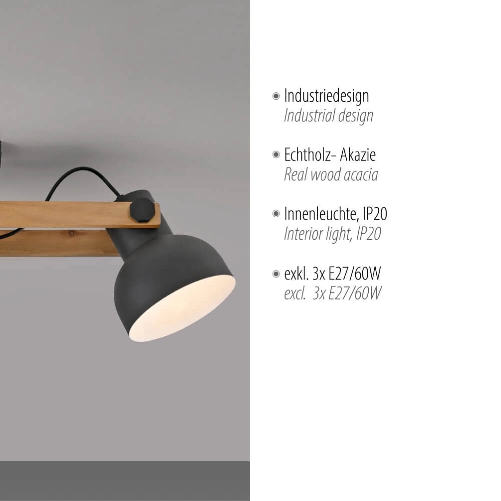 Ceiling lamp Cup 2.0 3-light Just Light 4043689000707