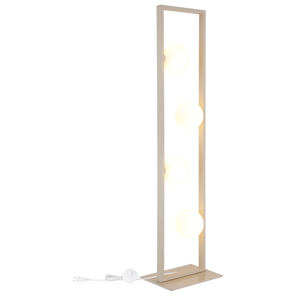 Design floor lamp Nanda sand brown Globo 9007371579037