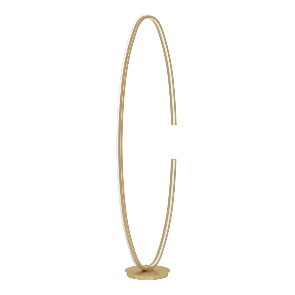 Design floor lamp Bogado gold with CCT