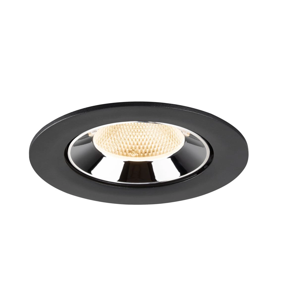 Recessed spotlight Numinos Gimble L black/chrome 2700K - 20deg SLV 4024163310499