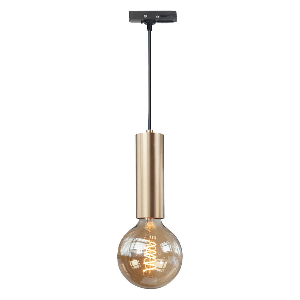 1-phase pendulum Perugia matte gold - E27