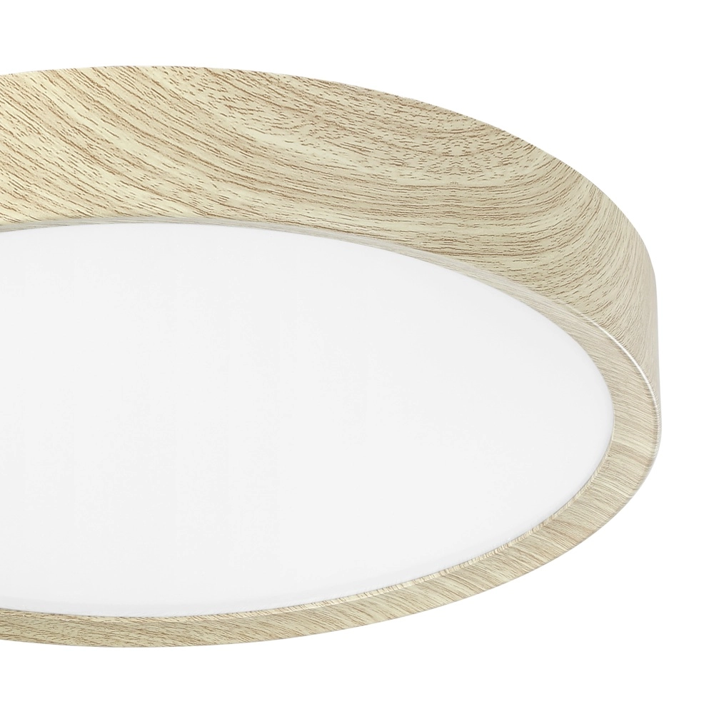 Led ceiling light Musurita wood look - Ø 34cm Eglo 9008606304318