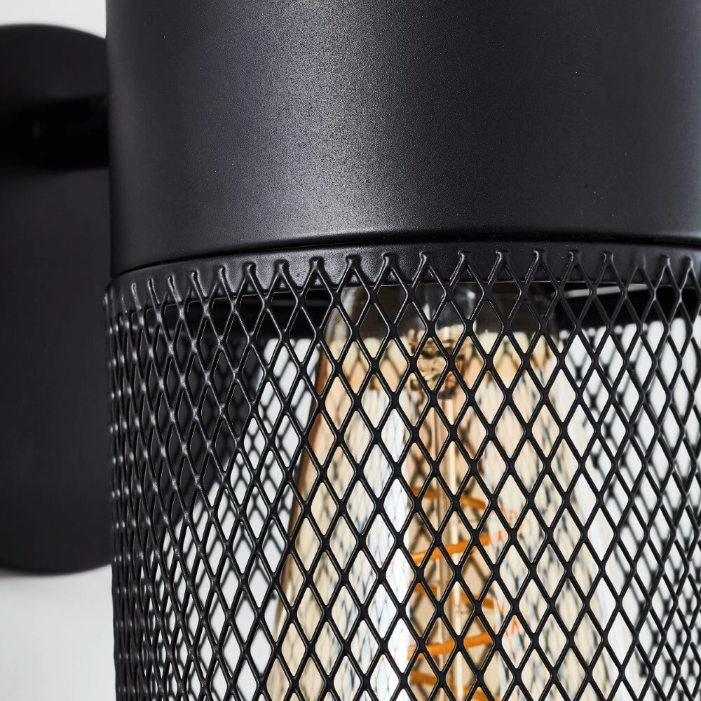 Black wall light Kamolo Brilliant 4004353409394