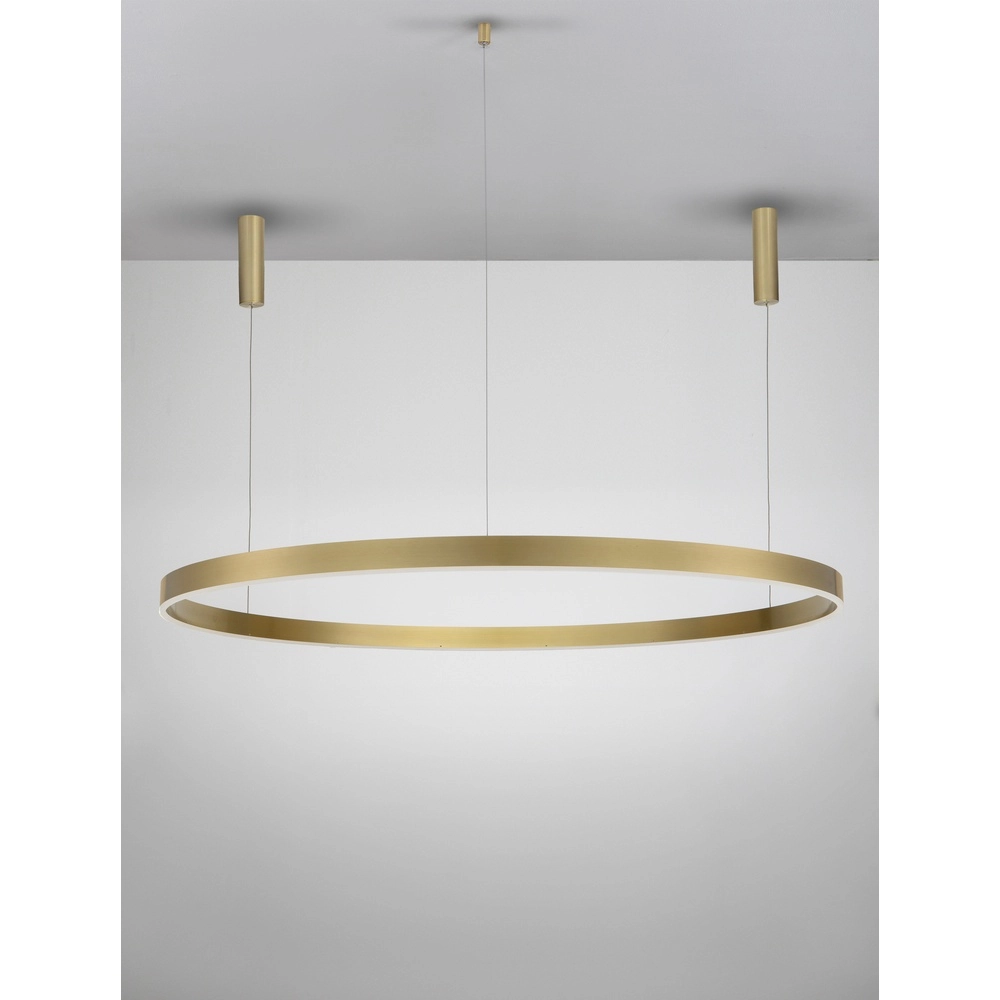 Pendant lamp Motif gold Ø 150cm 3000K Lyora 5212017439307