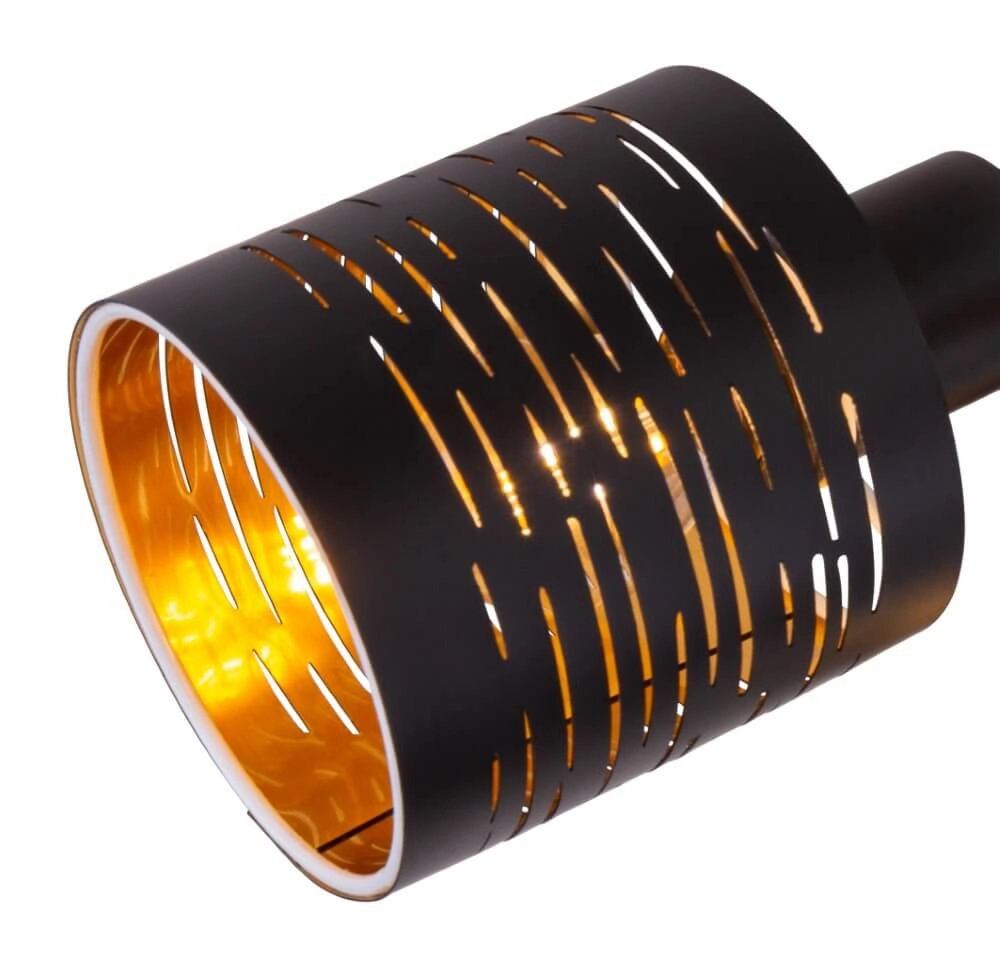 Ceiling lamp black Tunno 3-light Globo 9007371386086