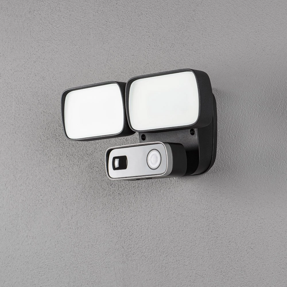 Spotlight Floodlight Duo with camera KonstSmide 7318307869750