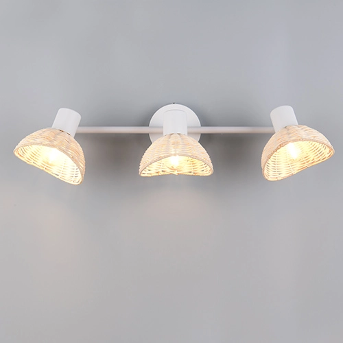 Ceiling lamp Calvi 3-light white Trio 4017807678079