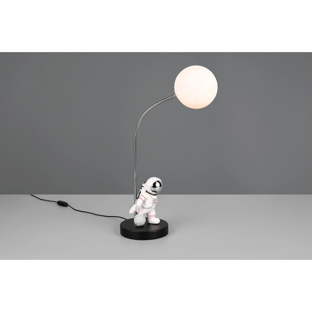 Table lamp Arm black and white Trio 4017807671520