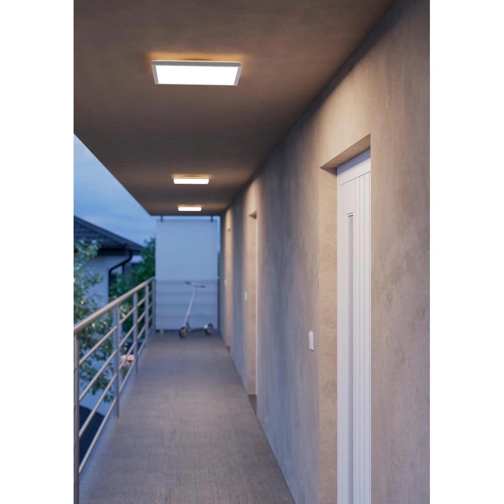 Square ceiling light Minerario 39 x 39cm white Eglo 9008606313631