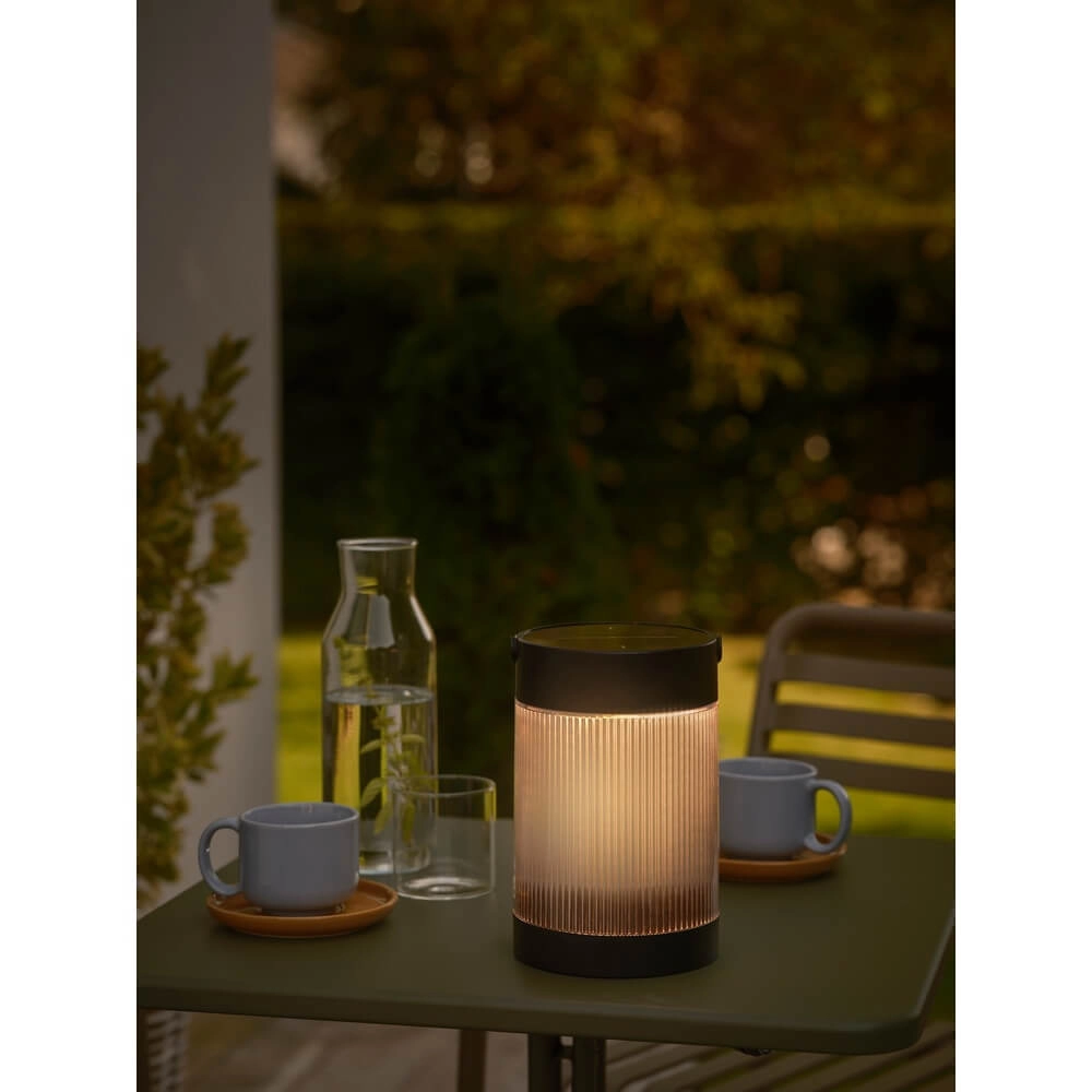 Table lamp Coupar Black Solar Nordlux 5704924023446