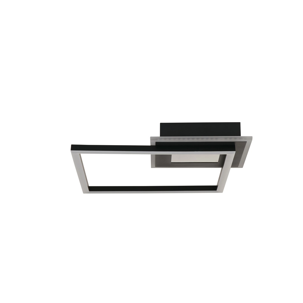 Ceiling lamp Quadrate silver grey Searchlight 5053423303628