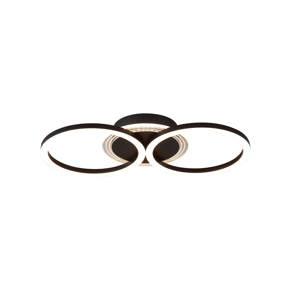 Ceiling lamp Contour black