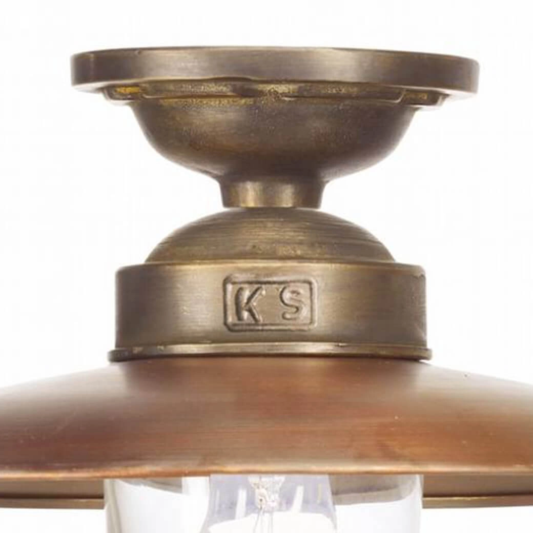 Copper ceiling lamp Landes KS Verlichting 8714732117807