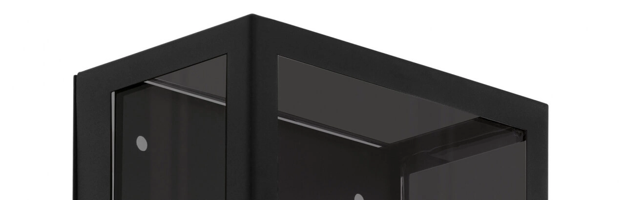 Black outdoor lamp Almonte Smoke Eglo 9002759336271