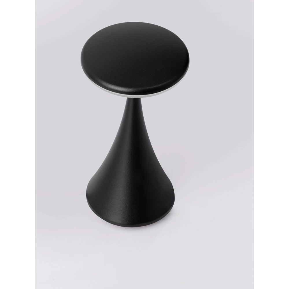 Table lamp Elbo black rechargeable with USB Lyora 5212017476920