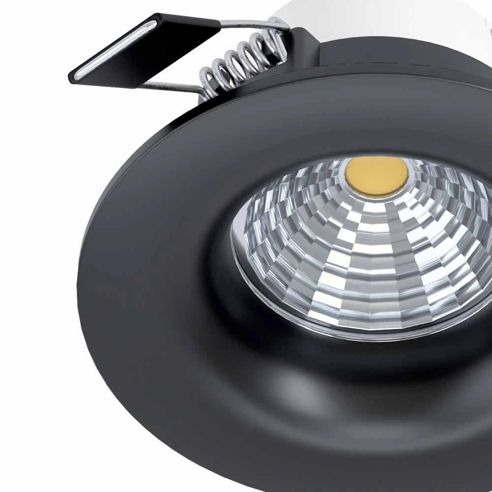 Black recessed spot Saliceto Eglo 9002759986070