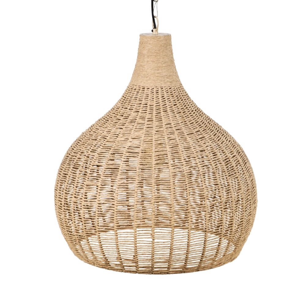 Rattan pendant lamp Janne Ø 54cm Trio 4017807617634