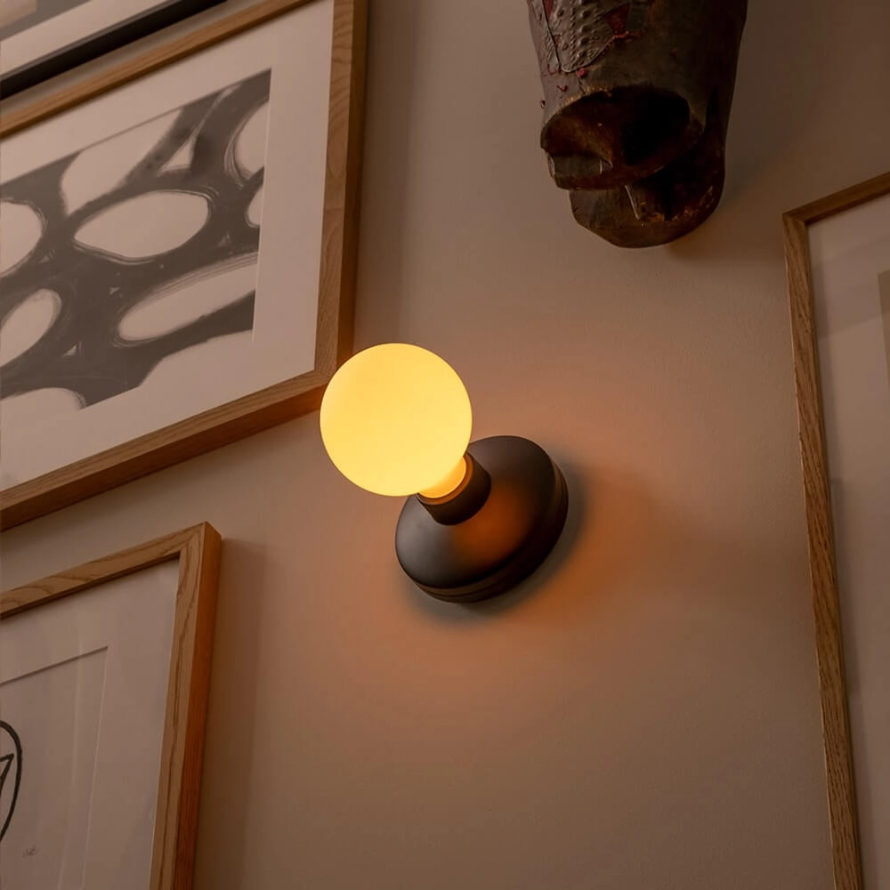 Rechargeable wall lamp Bee Black Frosted Humble 7446023299220