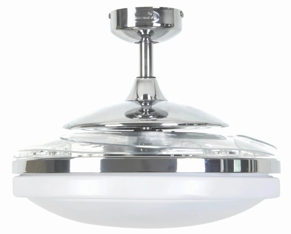 Chrome ceiling fan Fanway Evo 2 Ø 122cm Beacon 9333509085843