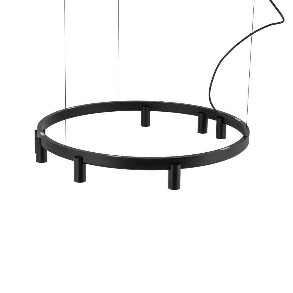 Design pendant lamp Fourty black Ø 80cm