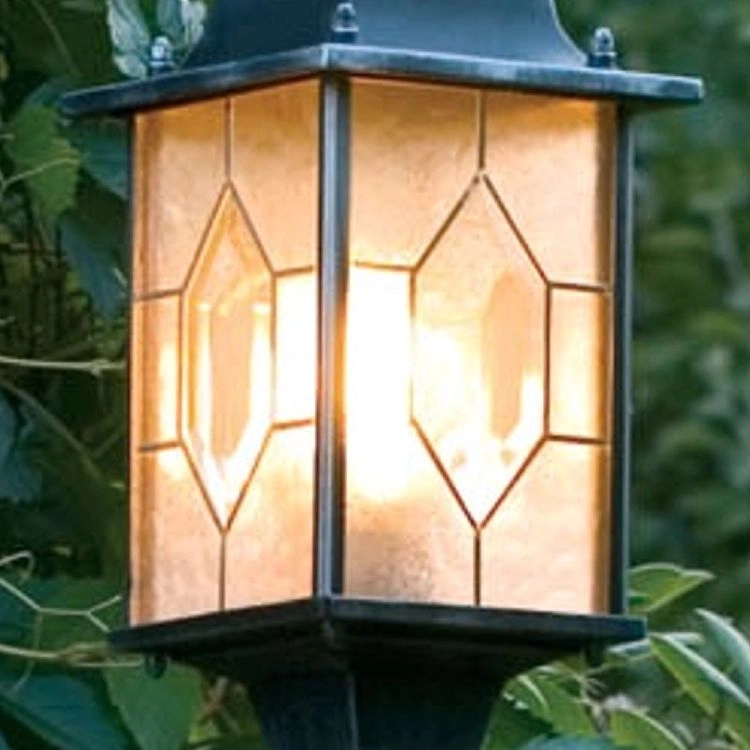 Garden lamp Milano 115cm black silver flamed KonstSmide 7318302457594