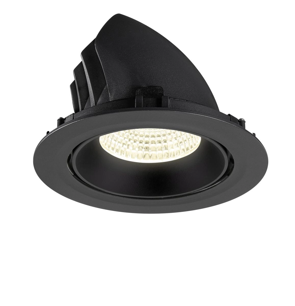 Recessed spotlight Numinos Gimble XL black 4000K - 55deg SLV 4024163308489