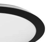 Ceiling lamp Umberto 29cm black Trio 4017807508444