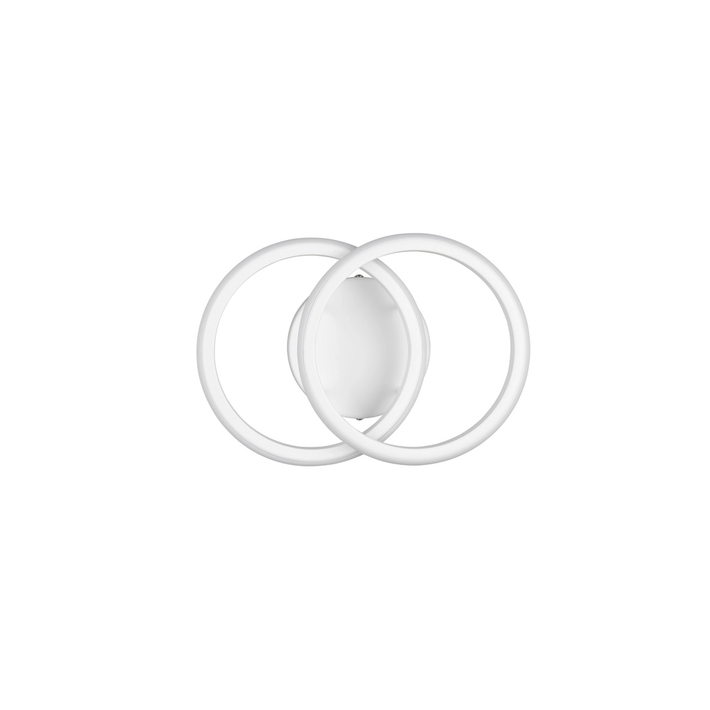 White ceiling lamp Kasia Round design Trio 4017807653830