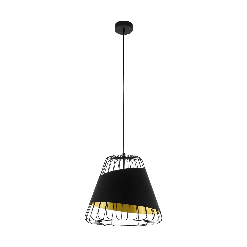 Pendant lamp Austell black Ø 36cm Eglo 9002759494469