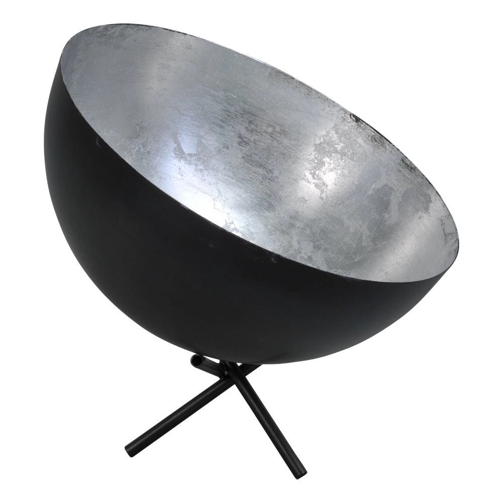 Floor lamp Industria 30 Uplighter gunmetal with silver