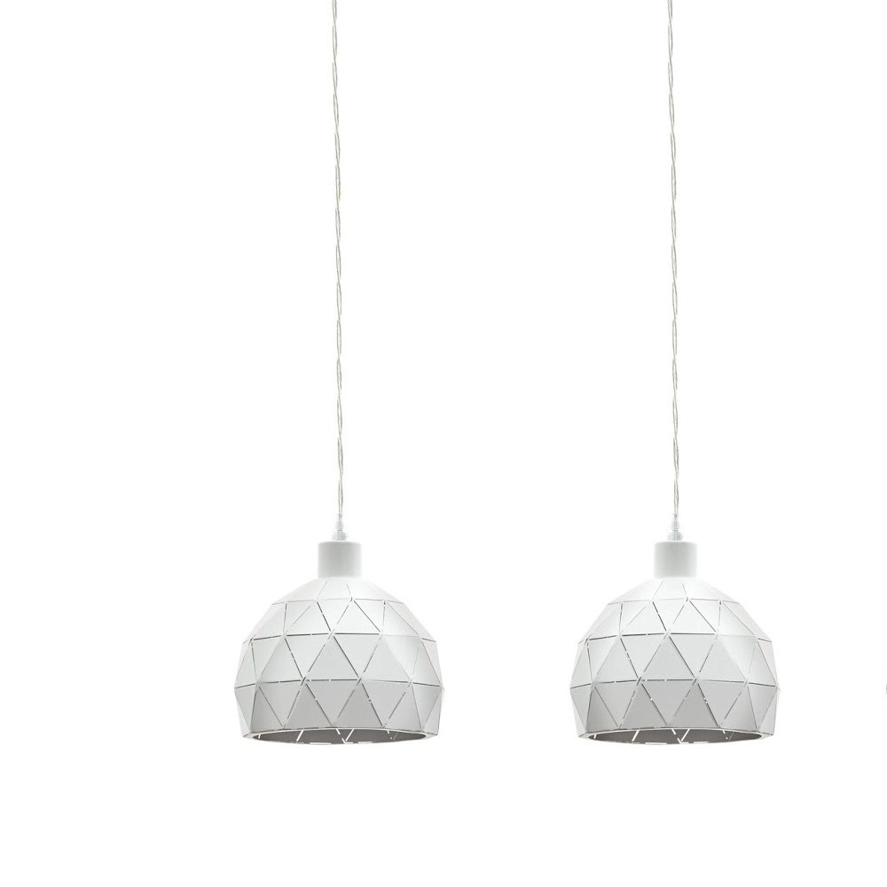 Dining room hanging lamp Roccaforte 3-light white Eglo 9002759978570
